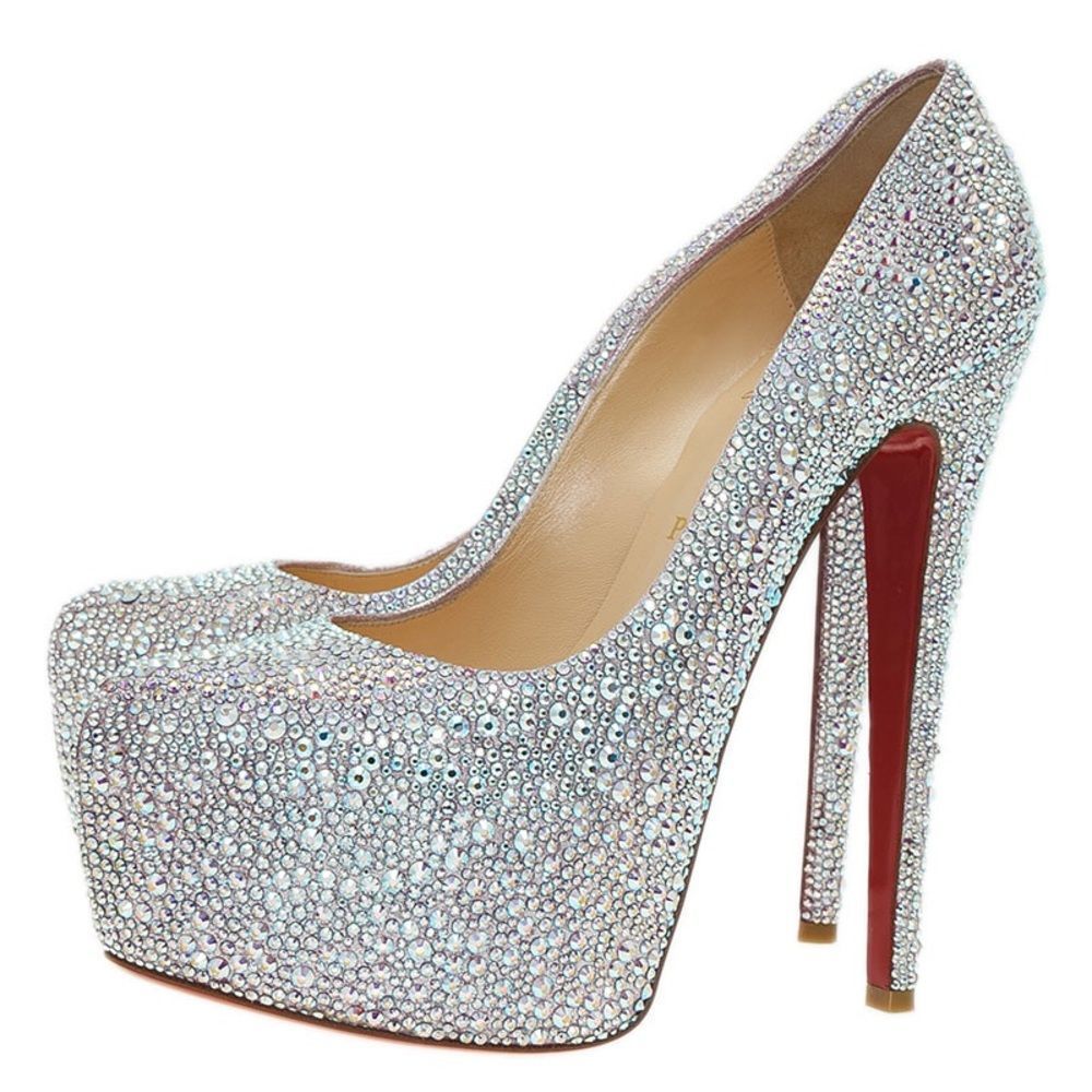 Custom Louboutins - Strassed, Authentic - image 3